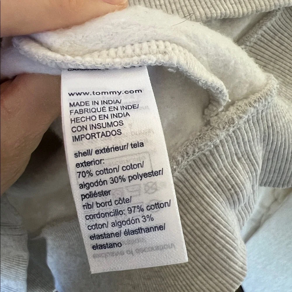 Tommy Hilfiger TJM grey comfort modern sport crew neck